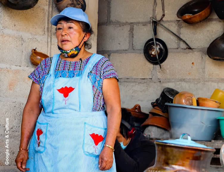 Traditional cook of Oaxaca