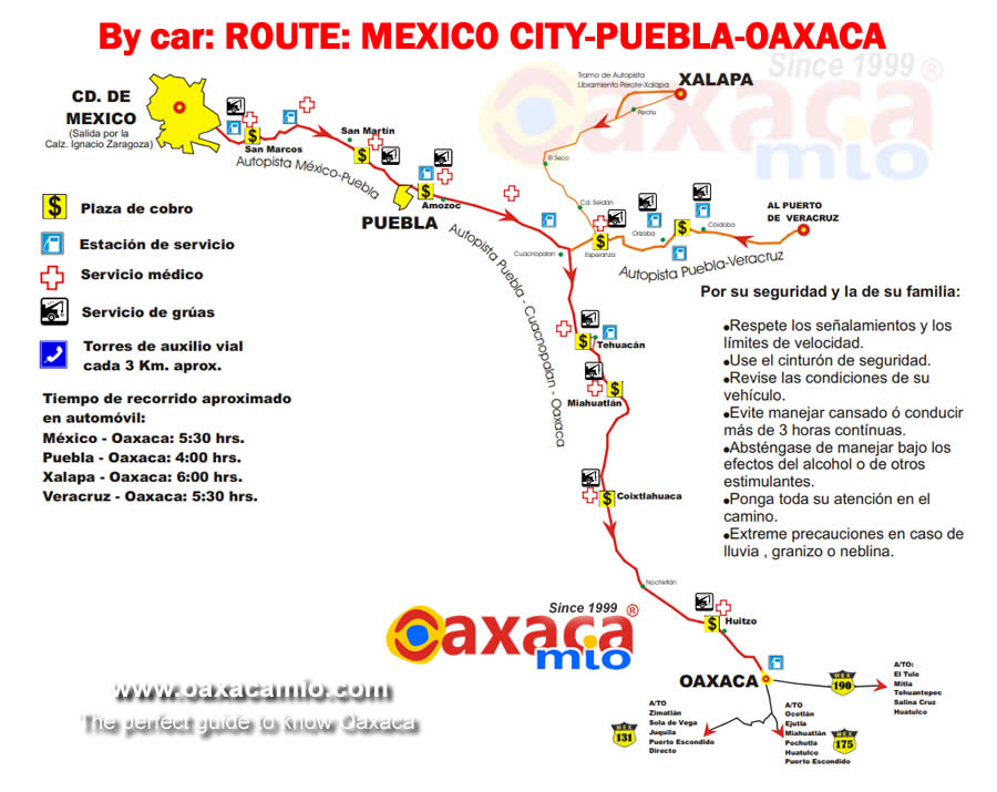 how to get there oaxaca
