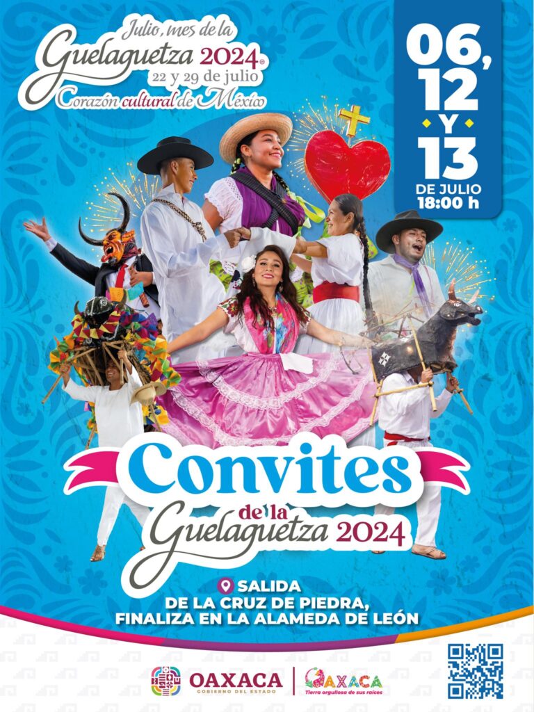 Convites de la Guelaguetza 2024