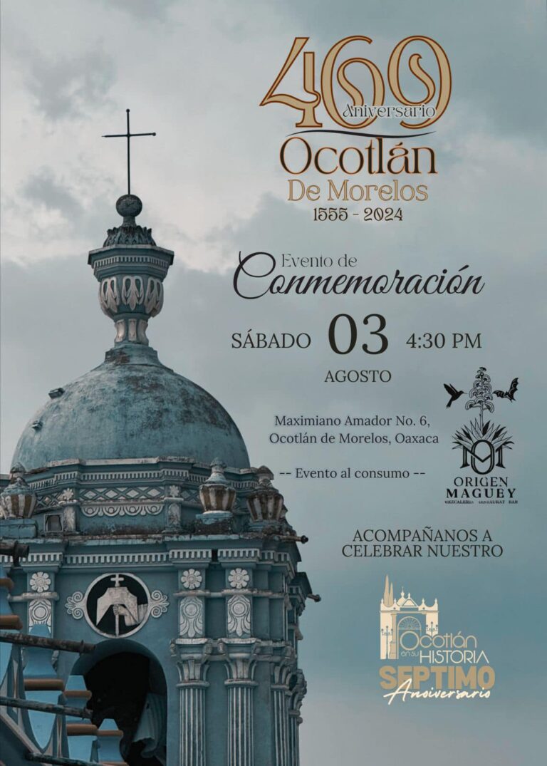 Evento de conmemoración 469 Aniversario Ocotlán de Morelos